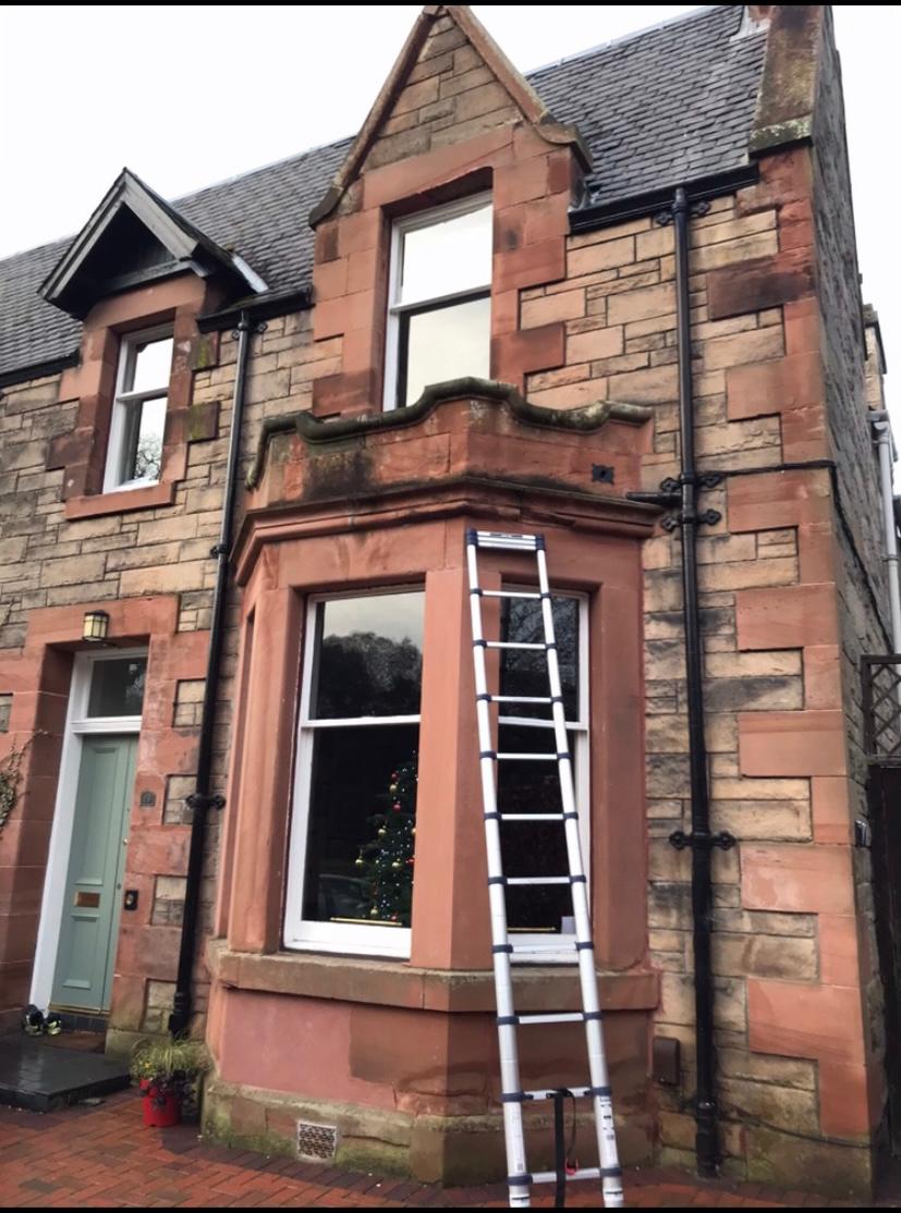 Restoration of traditional property in Edinburgh