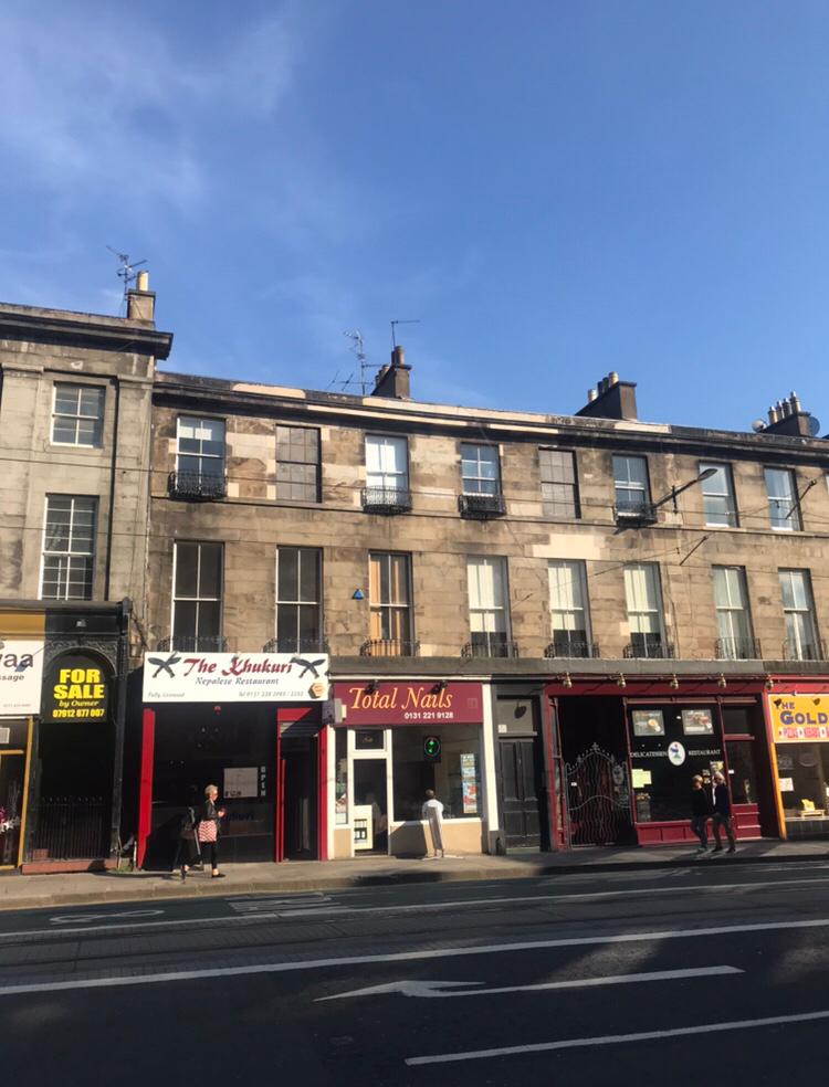 Restore the stonework of this tenement block in Edinburgh